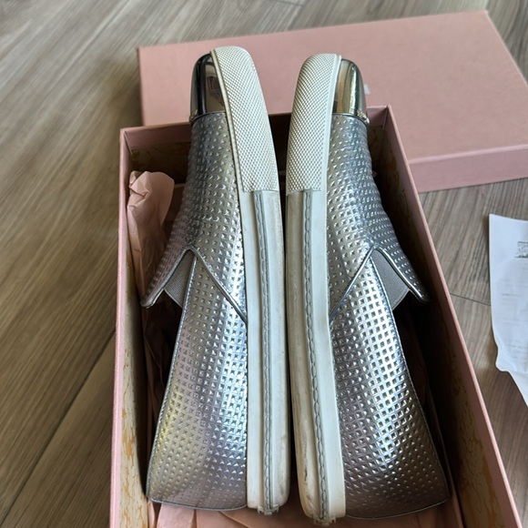 Miu Miu Calzature Donna metallic silver size 37 - Picture 6 of 8